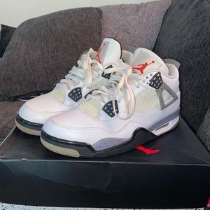 Jordan retro 4 white cement 2012 release